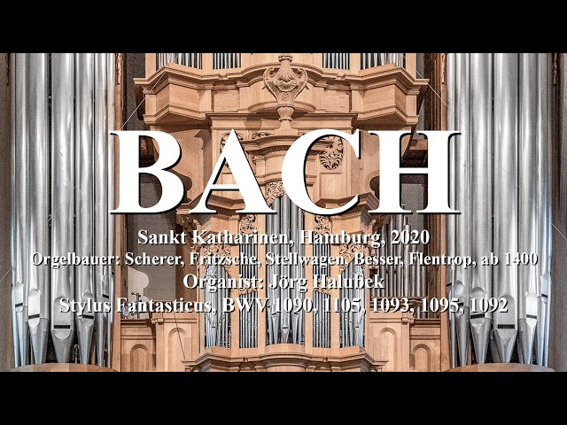 BACH Organ Landscapes, Sankt Katharinen Hamburg, Orgelbauer: Scherer Fritzsche Stellwagen u.a., 1400