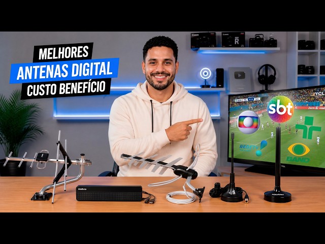 Las mejores ANTENAS DIGITALES para TV con mejor relación calidad-precio ▶ Interior y Exterior [2026]