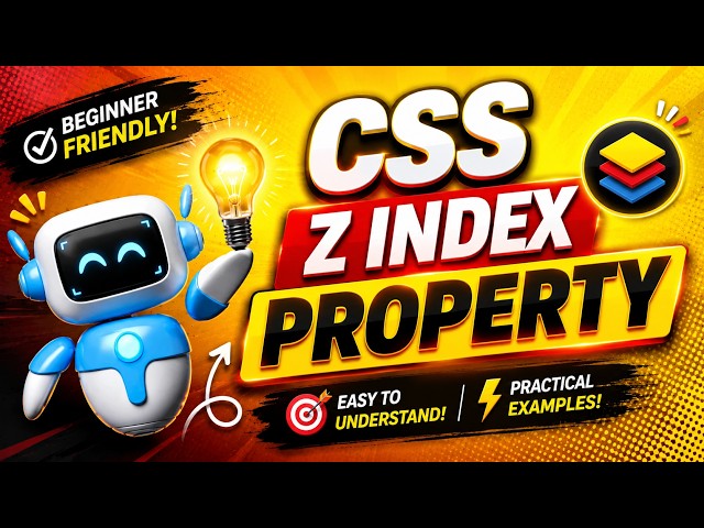 CSS z-index Explained in Tamil | CSS Tutorial for Beginners