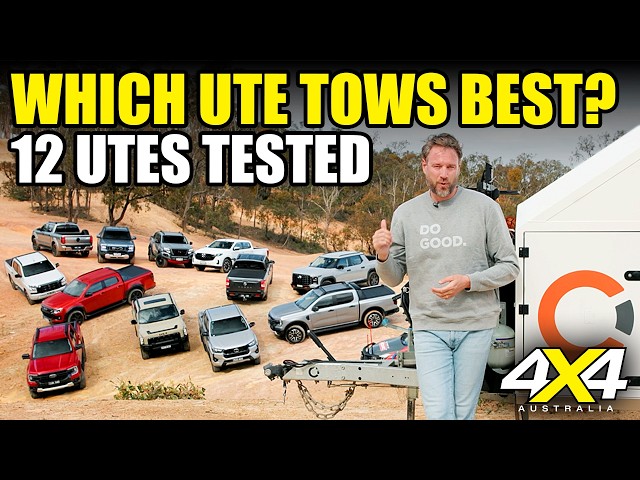 12 UTES, ONE TOWING TEST: Which ute is best for towing?