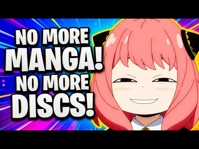 Sony DROPS Physical Media from Crunchyroll Store?!