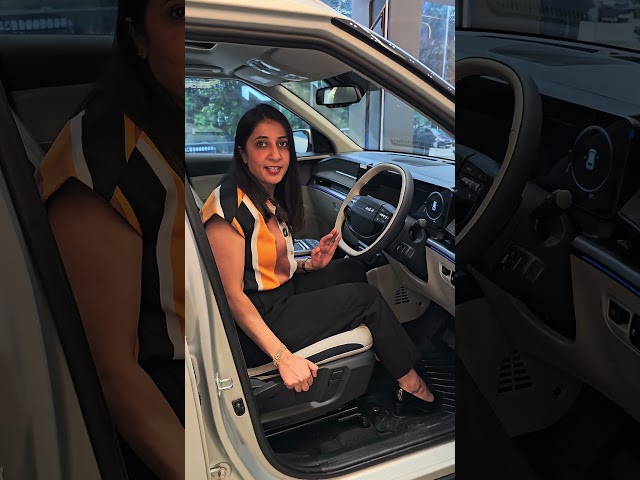 Height Adjustable Driver Seat| Kia Carens Clavis EV