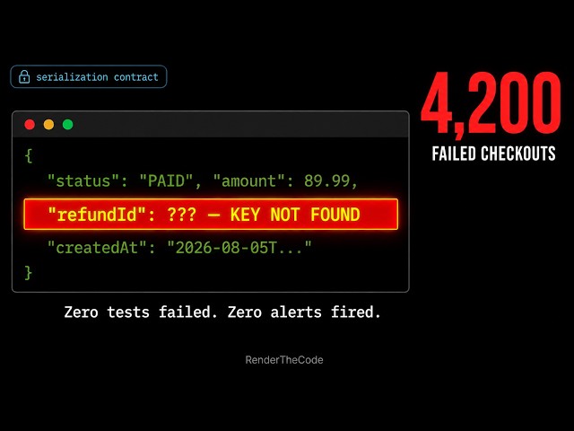 My API Sent Wrong Data for 3 Days — Zero Errors Logged