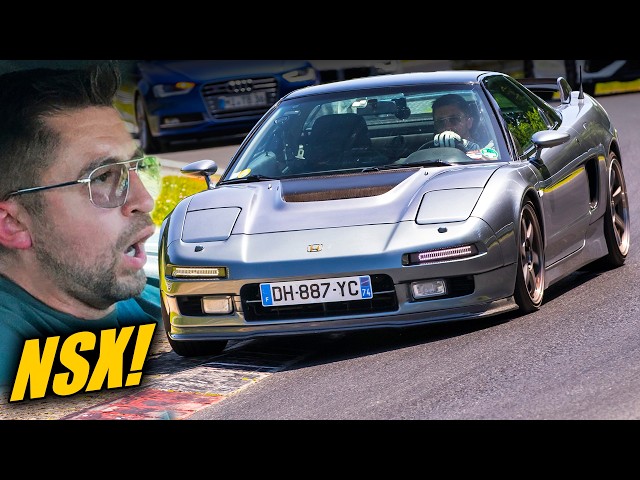 HONDA NSX ON THE LIMIT! // Nürburgring