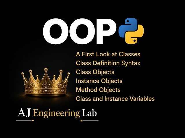 Python OOP | A First Look at Classes (Class, Instance & Method Objects)