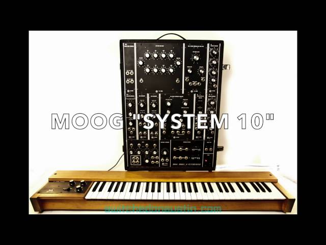 Moog Rogue Analog Synthesizer Demo