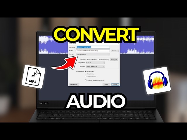 How To Convert MP3 To WAV In Audacity | Tutorial 2026