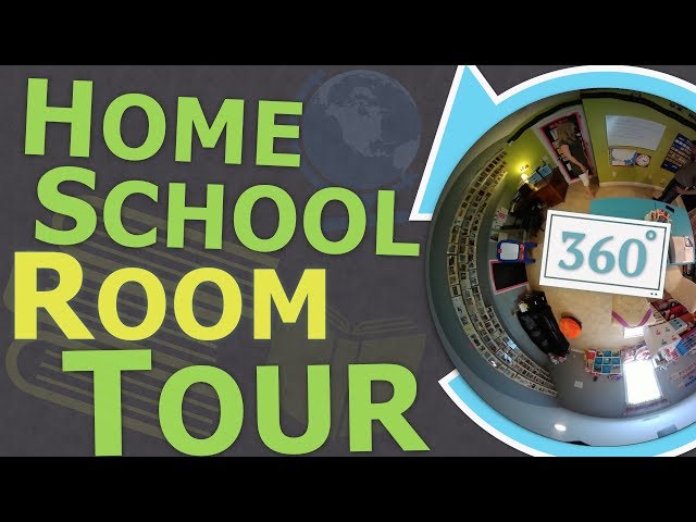 A Year's Worth of Curriculum on the Wall? | 360 Homeschool Room Tour