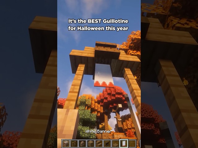 I Built a Creepy Guillotine in Minecraft 🪓💀