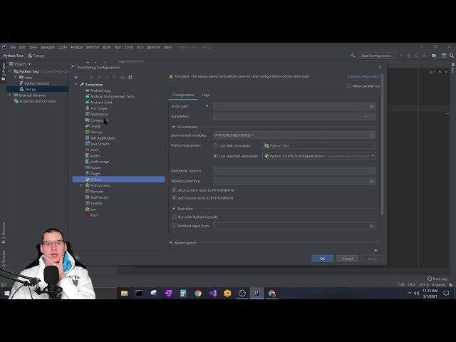 How to set up Python in IntelliJ