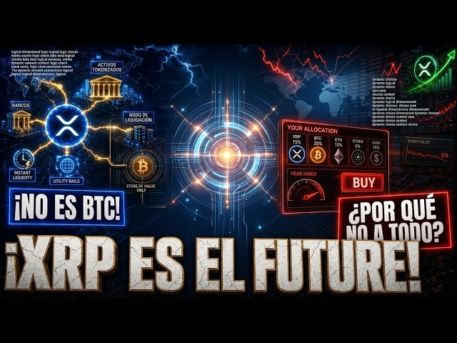 ¡LA PRUEBA DE QUE XRP ES EL FUTURO, NO BTC! - ¡POR QUÉ NADIE ESTÁ APOSTANDO TODO AÚN! - ¡XRP AÚN NO
