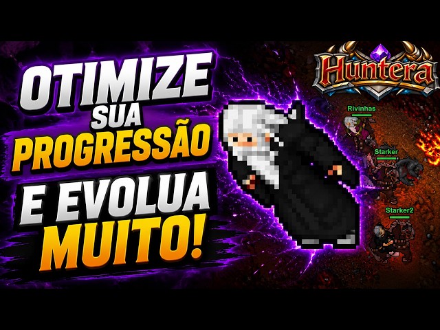 Huntera - OTIMIZE sua Progressão e Evolua MUITO com essas dicas! Tutorial Guia - Tibia Idle RMT OT
