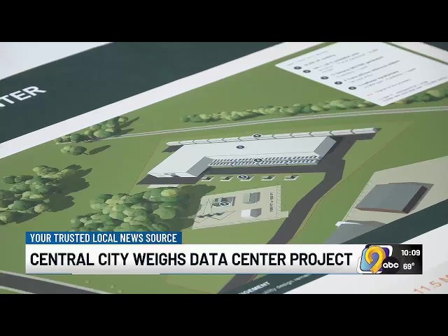 Data center company stays silent at public meeting