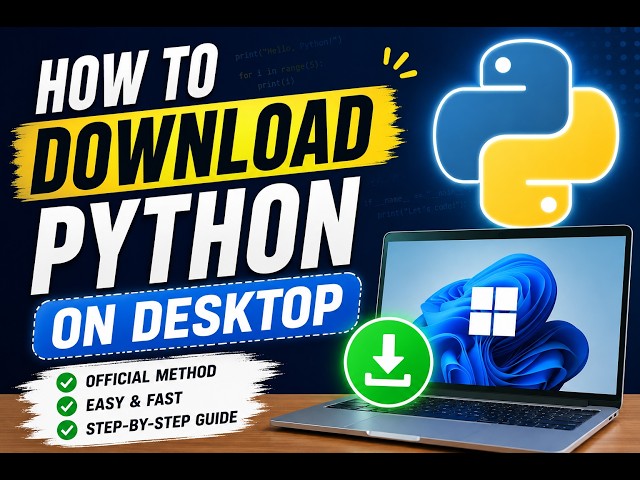 how to download python in desktop through easy method ✌️✌️❤️❤️