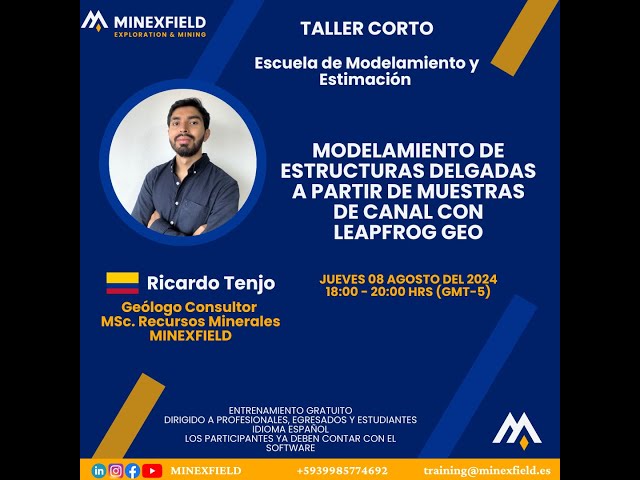 Taller Corto - Modelamiento de estructuras delgadas con Leapfrog Geo