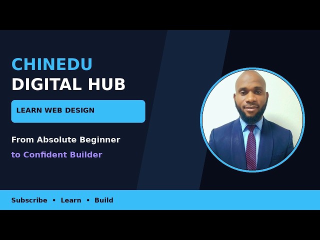 Welcome to Chinedu Digital Hub | Learn Web Design from Scratch #shorts  #viral