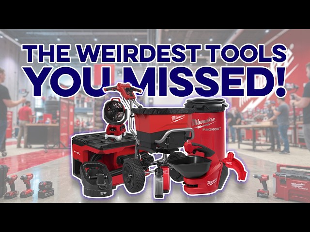18 WILD new Milwaukee Tools from PIPELINE 2026!