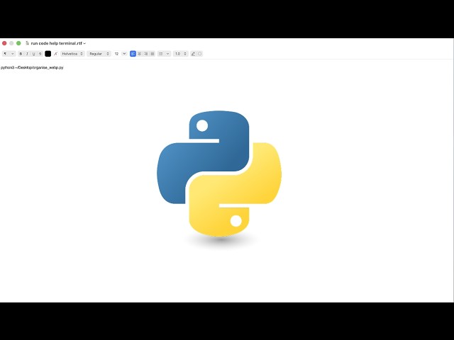 Compression & Folder organise Python automation