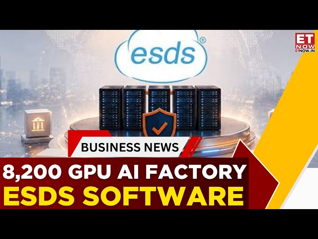 ESDS Software’s AI Mega Bet: 8,200 GPUs, $1.25 Billion Commitment & ₹1,000 Cr FY27 Revenue | ET Now