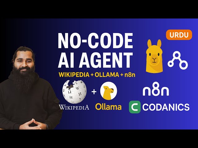 Build No-Code AI Agent: Wikipedia Search + Ollama LLM with n8n A-Z guide