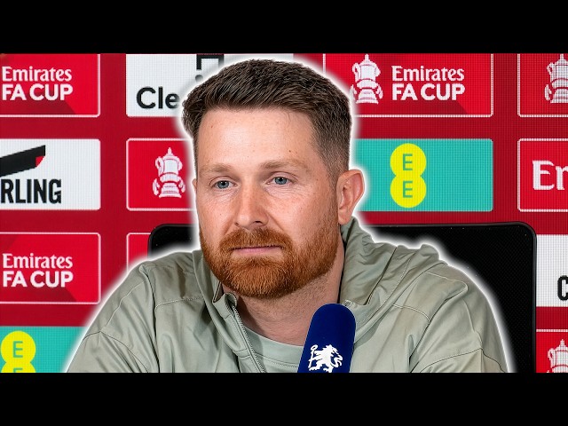 Calum McFarlane pre-match press conference | Chelsea v Leeds United | FA Cup