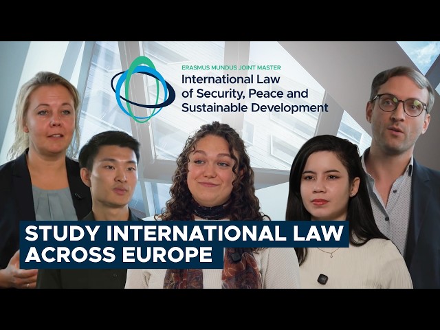 International Law of Peace, Security & Sustainable Development | Erasmus Mundus Master’s Programme