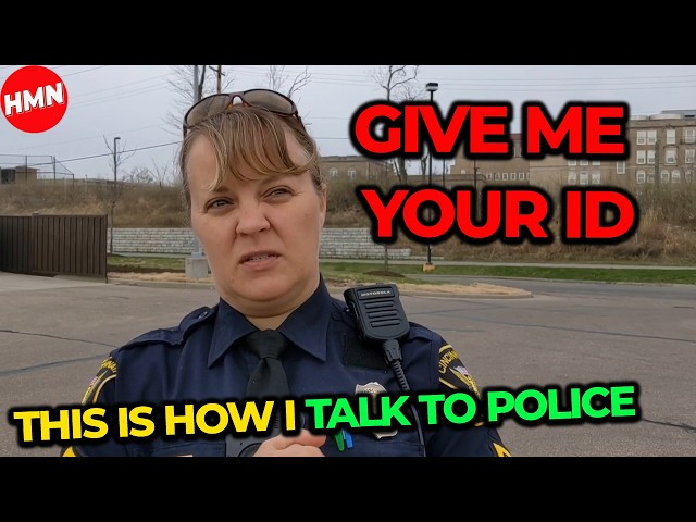 This Female Cop Doesn’t Understand The Law | ID Refusal