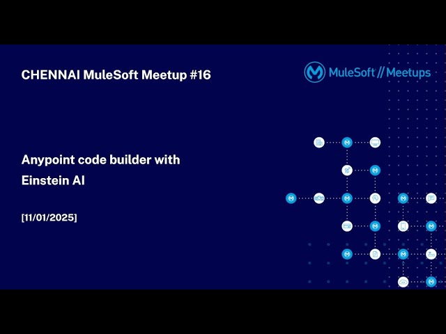 Anypoint code builder with Einstein AI