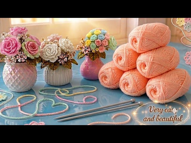 My Grandma 👵 Showed Me This Amazing Knitting Technique | I Loved It At First Sight.