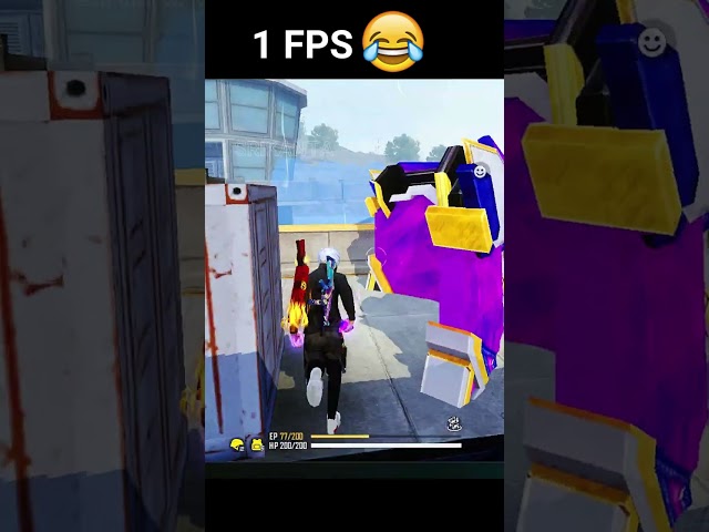 90 FPS to 1 FPS 😂 Free Fire