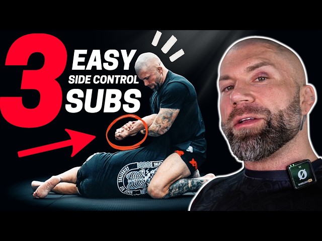 3 HIGH PERCENTAGE SIDE CONTROL SUBMISSIONS- JIU JITSU GOLD