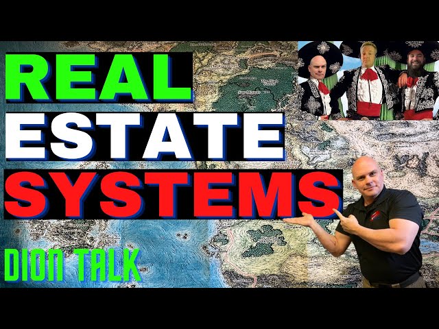 Systems for real estate investing. Today's Dion Talk  Dion McNeeley