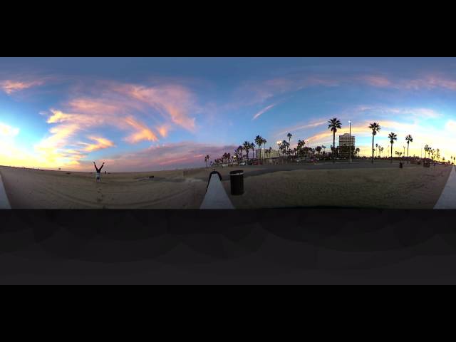 360 Video - Handstands on the Beach