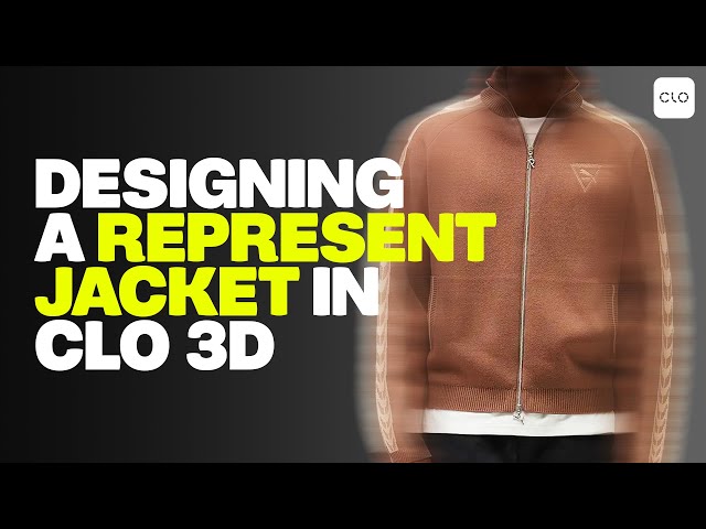 Creating the REPRESENT x PUMA T7 Jacket in CLO3D - Full Tutorial