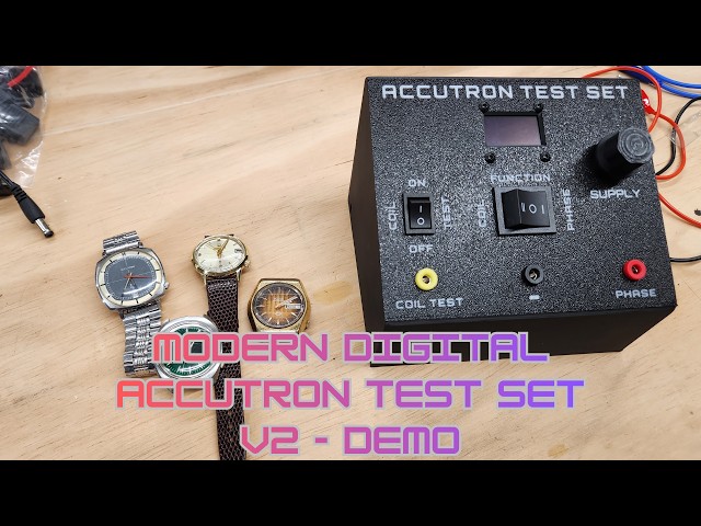Modern Digital Accutron Test Set v2 Demonstration