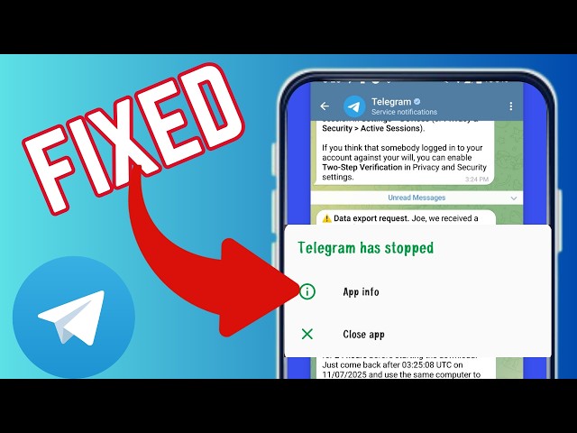 How To Fix Telegram App Has Stopped