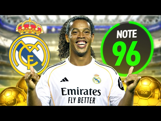 JE REJOUE LA CARRIÈRE DE RONALDINHO EN 2026 !