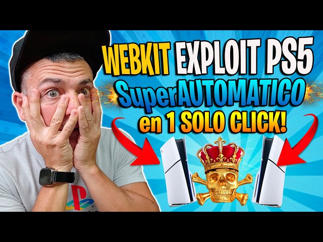 New Super AUTOMATIC Webkit EXPLOIT Tutorial in 1 CLICK - For Playstation 5 up to 12.00 - NEW