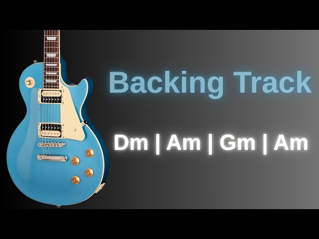 Emotional Guitar Backing Track in D Minor
