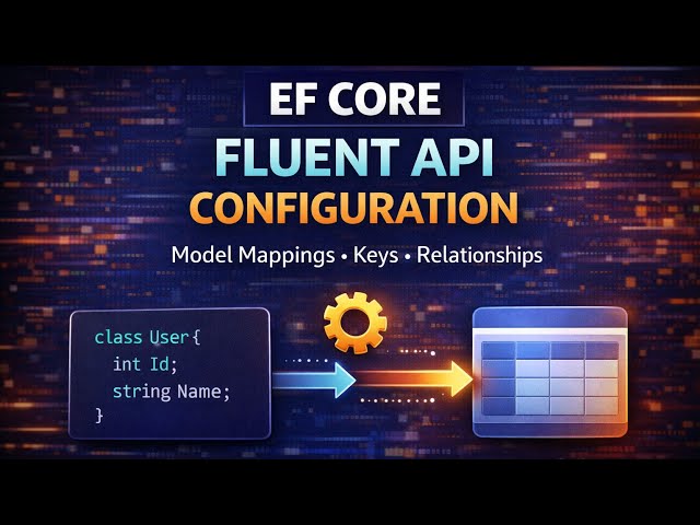 5. Fluent API with Entity Framework Core with Example