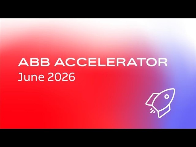 ABB Accelerator #6: Automation and AI