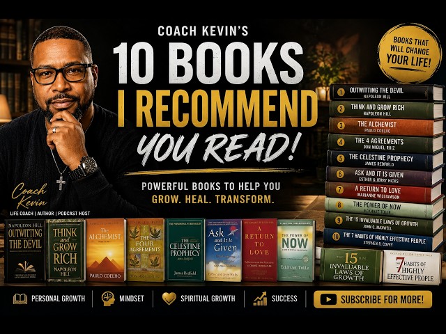 10 Books That Will Change Your Life | Personal Development & Spiritual Growth Books