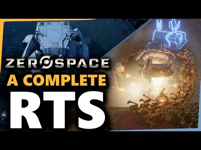 Is ZeroSpace the future of RTS? Newest demo gameplay from all game modes & updates in 2026