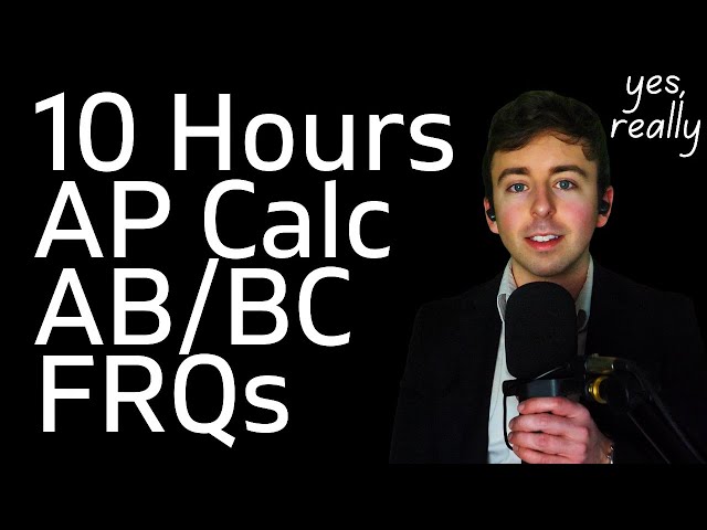 10 Hours of AP Calc AB/BC FRQs (to fall asleep to)