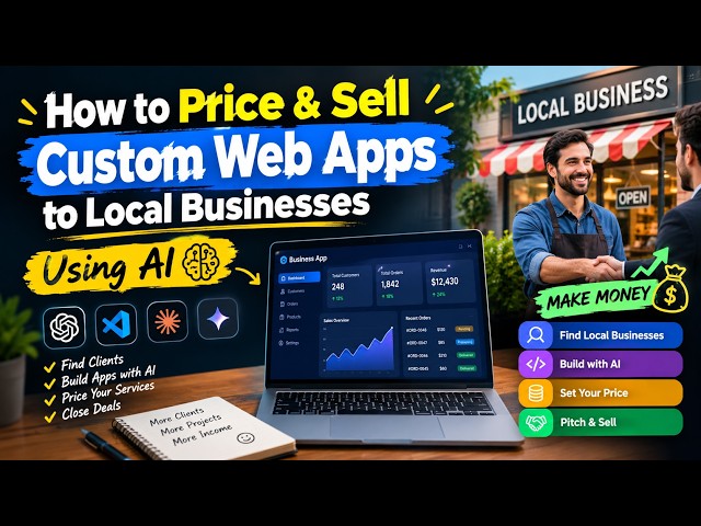 How to Price and Sell Custom Web Apps to Local Businesses (with AI)