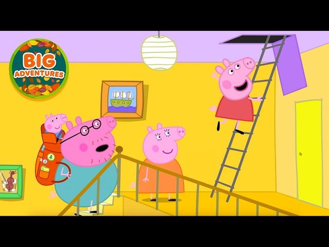 Peppa Pig Discovers a SECRET Hideout! 🤫 Indoor Adventure | Full Episodes | Kids Cartoon | 49 Mins