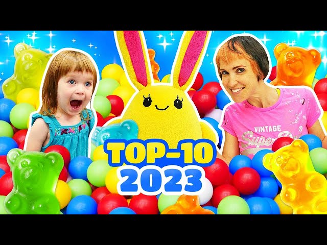 ¡Los mejores episodios de 2023! Videos de juguete de peluche Lucky y Bianca