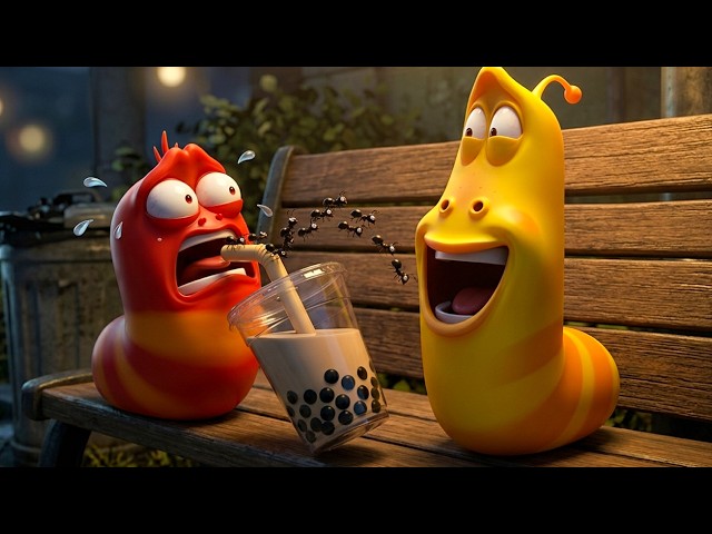 LARVA 2026: Bubble tea → ants | TOP 100+ EPISODE | CARTOON NEW VERSION | CARTOONS FOR LIFE
