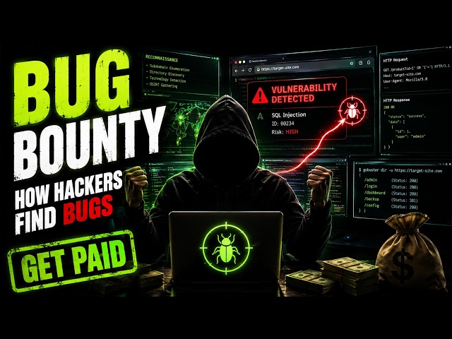 Bug Bounty 101: How Ethical Hackers Find Vulnerabilities | Complete Cyber Security | TheBlackHatPath