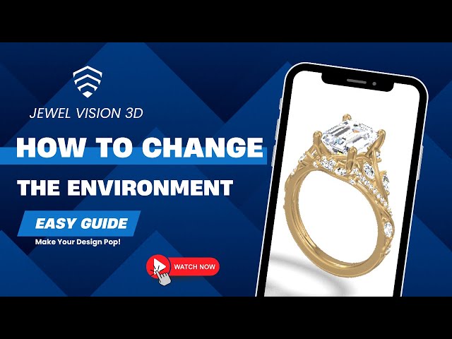Change Metal & Diamond Settings in Jewelry | Real-Time 3D Rendering Tutorial (Jewel Vision 3D)